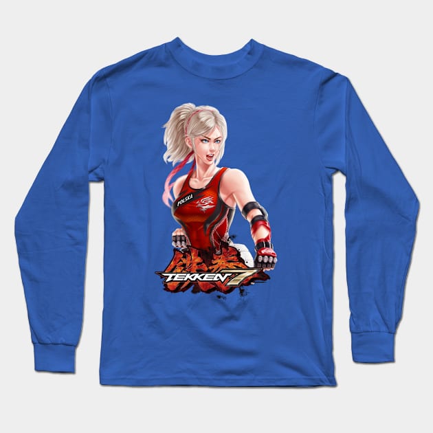 Lidia Sobieska tekken 7 Long Sleeve T-Shirt by 1996Lixiaolong Artworks